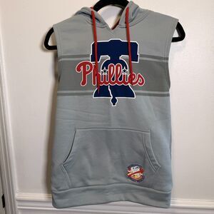 Philadelphia Phillies 2024 SGA Sleeveless Hoodie Adult S Cavity Busters MLB